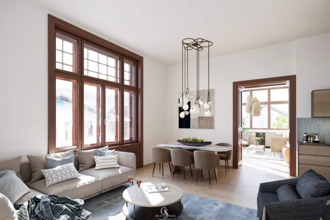 Möblierte Wohnung