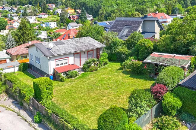 Hausansicht Gartenseite