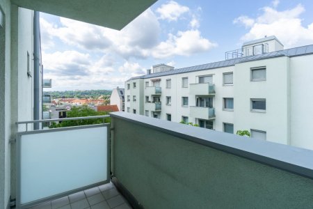 Aussicht von Balkon