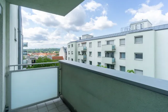 Aussicht von Balkon