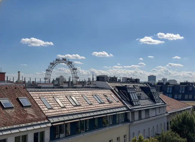 Ausblick von der Südterrasse