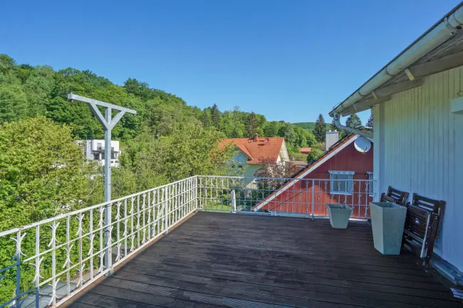 Terrasse Richtung NW