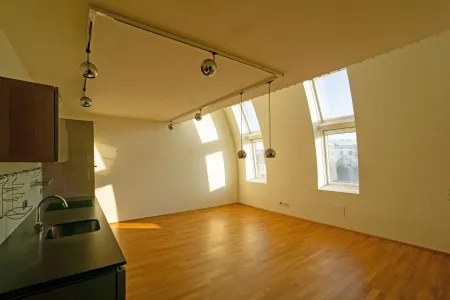 Wohnraum mit Küchenzeile