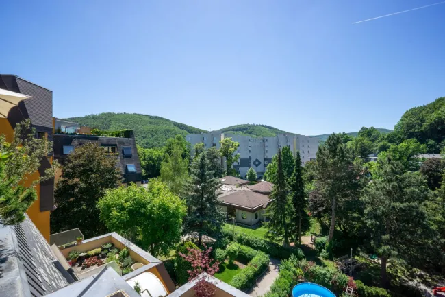 Ausblick von der Terrasse