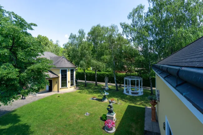 Ausblick von der Terrasse