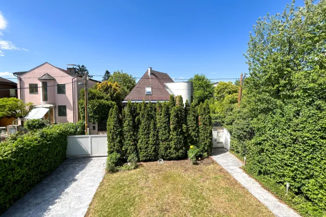 Ausblick in den Garten