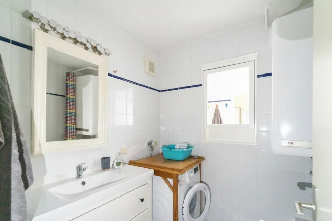 Badezimmer mit Wanne