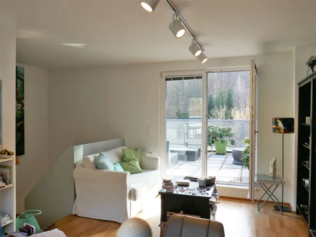 Studio im Dachgeschoß mit 2 Terrassen
