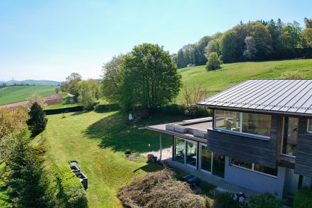 Drohnenansicht nach Südwesten