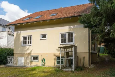 gartenseitige Hausansicht