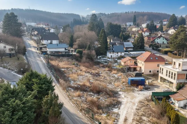 Baugrundstück mit Traumaussicht in Gablitz – inkl. bewilligtem Doppelhaus-Planungsvorschlag - Bild