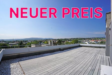 80 m² Dachterrasse nach Südwesten