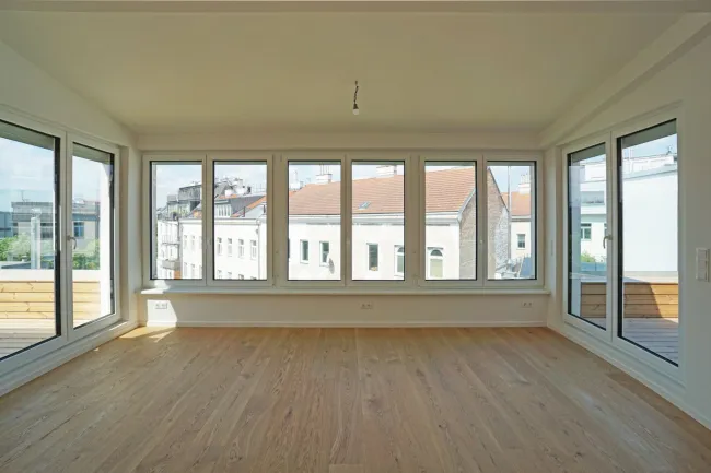 Exklusives Penthouse | 130 m² Wohnfläche | Klimaanlage | 2 Dachterrassen mit fast 30 m² - Bild