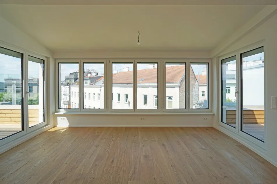 Exklusives Penthouse | 130 m² Wohnfläche | Klimaanlage | 2 Dachterrassen mit fast 30 m² - Bild