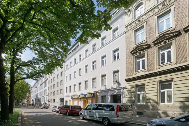 Straßenseitige Hausansicht