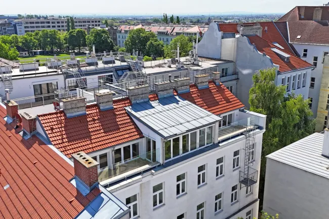 Exklusives Penthouse | 130 m² Wohnfläche | Klimaanlage | 2 Dachterrassen mit fast 30 m² - Titelbild