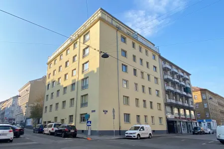 Außenansicht des Wohnhauses