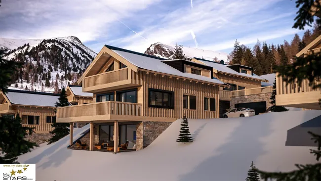 neuer Kaufpreis: Grundstück mit baubewilligtem Projekt für 9 Ferienwohnsitze in alpiner Premiumlage - Titelbild