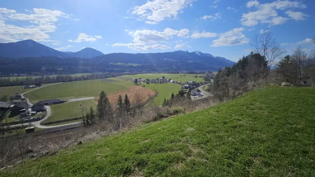 Baugrund mit traumhaftem Berg- und Fernblick! - Bild