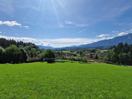 Mein Platz an der Sonne ! Schöne Baugrundstücke in Aussichtlage - oberhalb von Seeboden am Millstättersee - ab € 131.250,-