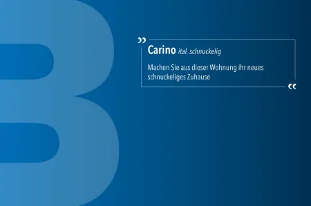 Carino | inkl. Küche und Parkplatz