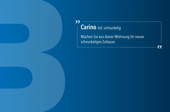 Carino | inkl. Küche und Parkplatz - Bild