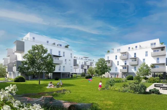 Nachhaltig und Grün: Neubauwohnung im Graumann-Park - Bild