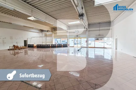Großzügige Gewerbefläche mit 979 m² in stark frequentierter Lage an der B1