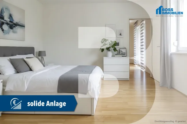 Sichere Einnahmequelle – Anlagerwohnung mit bestehendem Mietvertrag - Titelbild