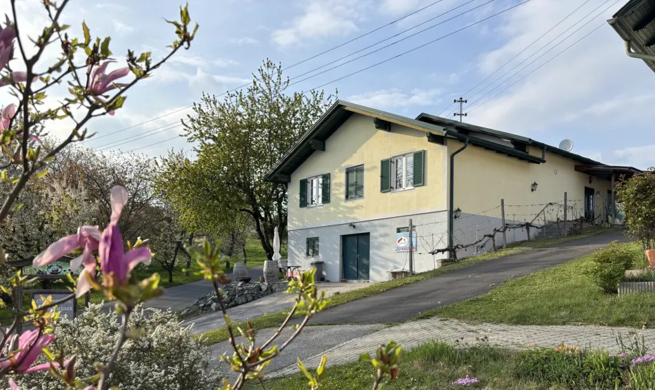 ** LEGENDE IN DER WEINIDYLLE ** D. Ehrensdorf !! Gepflegtes Haus mit ca. 245 m2 Nfl. in gediegener Ortsrandlage - Hauptwohnsitz möglich !! - Titelbild