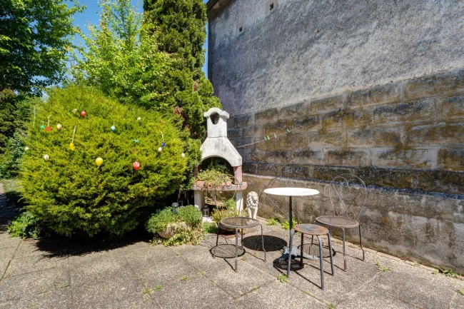 Grillplatz- Innenhof