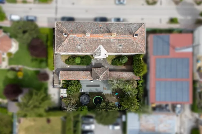 Haus von oben