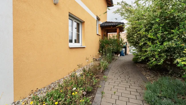 Zugang zum Haus