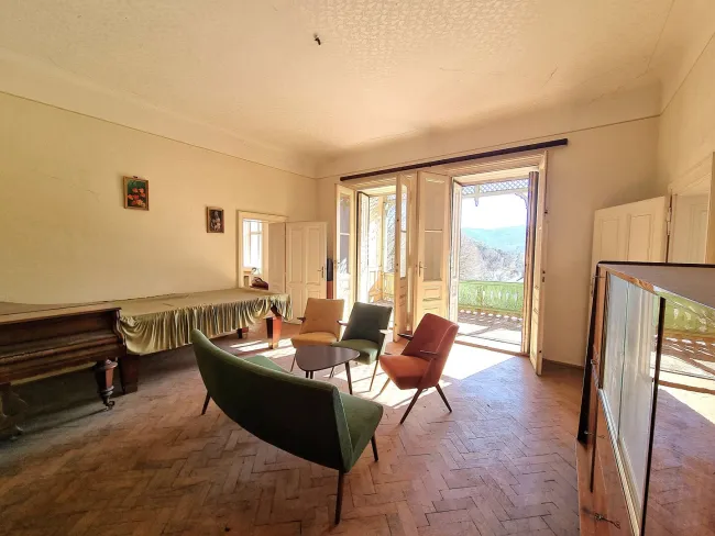 Ob alte Villa-neuer Bau, auf Riesengrund nach Süden schau! - Bild