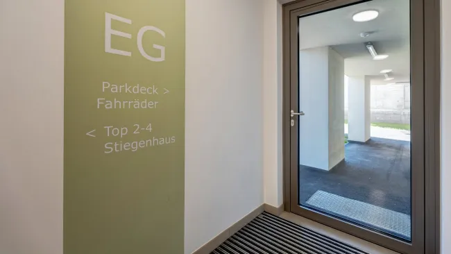 Zugang von Parkplätzen