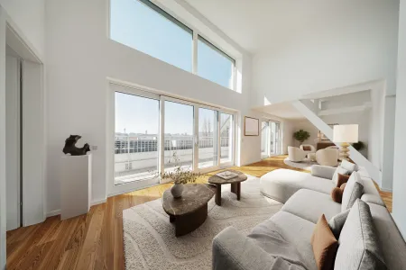LUXURIÖSES WOHNEN ÜBER DEN DÄCHERN WIENS – 5-ZIMMER-DG-WOHNUNG NAHE PRATER