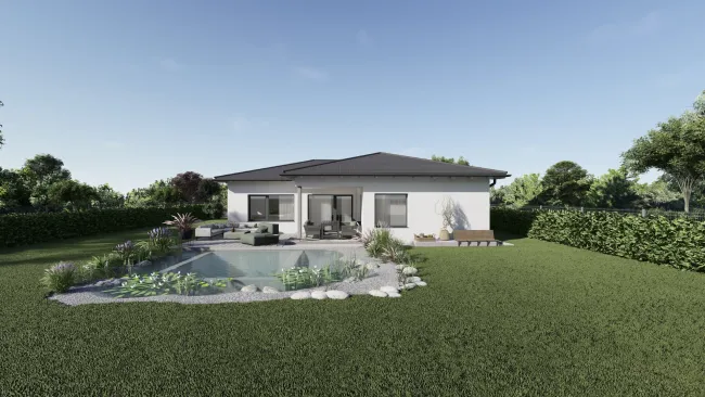 TRAUMHAFTES GRUNDSTÜCK MIT BUNGALOW IN RUHIGER LAGE - Titelbild