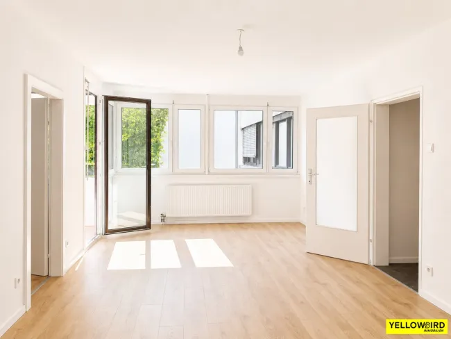 2 Zimmer I Erstbezug nach Sanierung I helle Wohnung mit Loggia & Grünblick I in Gersthof - Titelbild