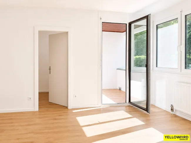 2 Zimmer I Erstbezug nach Sanierung I helle Wohnung mit Loggia & Grünblick I in Gersthof - Bild