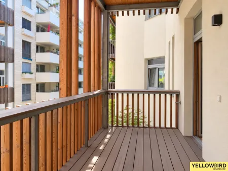 HOCHWERTIGE 2-Zimmer-Neubauwohnung I Beziehbar ab 01.11.2026 I großzügiger BALKON I vollständig innenhofseitig I Ruhelage des 12. Bezirks