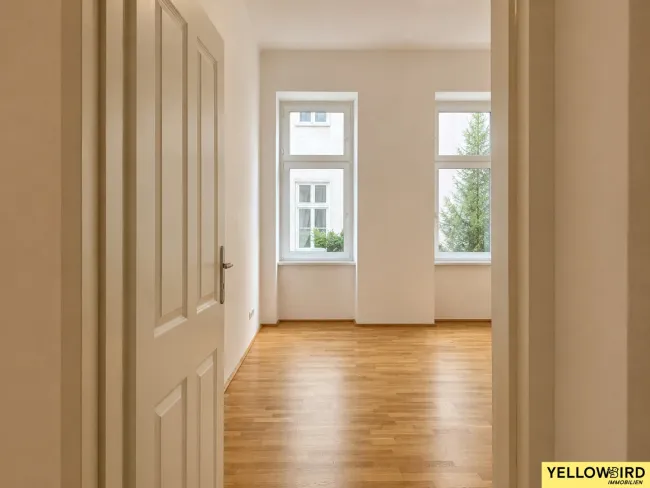 4-Zimmer-Altbauwohnung mit Balkon in Ruhelage nahe Belvedere - Bild