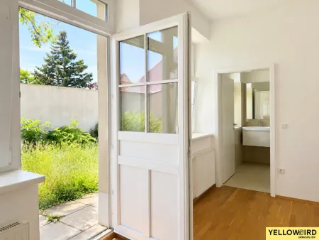 3-Zimmer-BUNGALOW mit Garten im historischen Ortskern von Stammersdorf