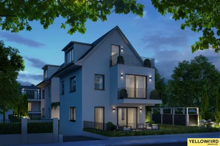 Zweifamilienvilla | 2 Terrassen I 2 Balkone I Südausrichtung I 4 Zimmer | Garten 115,74 m² Garten
