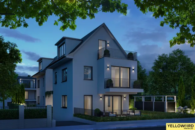 Zweifamilienvilla | 2 Terrassen I 2 Balkone I Südausrichtung I 4 Zimmer | Garten 115,74 m² Garten - Bild