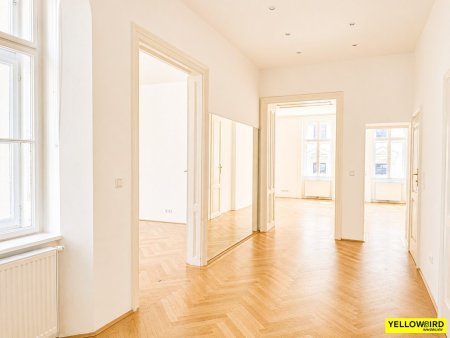 Helle 4-Zimmer-Altbauwohnung mit unglaublicher RAUMHÖHE I Nähe Wien-Mitte