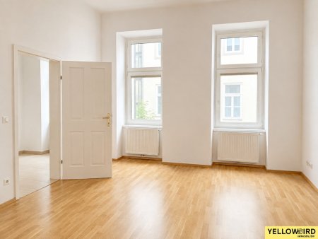 Helle 3,5-Zimmer-Wohnung mit 2 Balkonen in Ruhelage nahe Belvedere I vollständig innenhofseitig