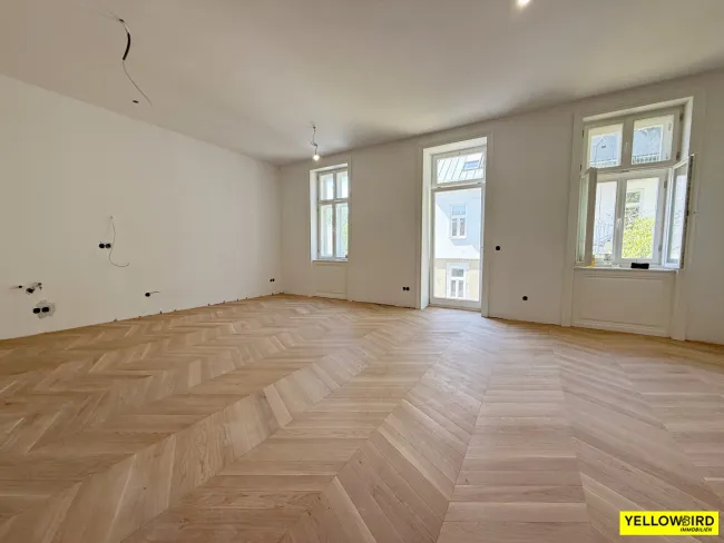 Erstbezug I BALKON I Innehof seitig I Fußbodenheizung I Lift I Begegnungszone Neubaugasse - Bild