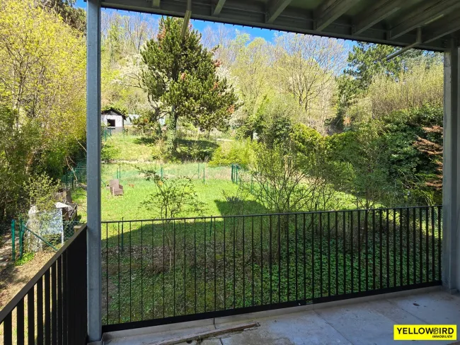 Balkon  Gartenseite