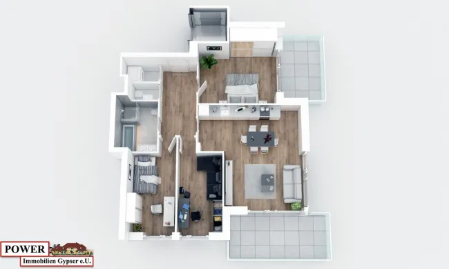 Sonnige 4-Zimmer-Wohnung in Mattighofen: Ihr neues Zuhause mit 2 Balkonen! - Titelbild