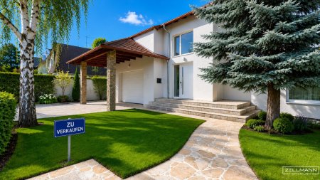 LAINZER TIERGARTEN | Architektenvilla - tolles Einfamilienhaus mit Pool | Doppelgarage | ZELLMANN IMMOBILIEN